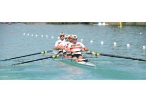 Finale Rennen für W2x und Vierer ohne