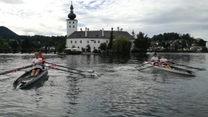 Coastal Rowing Testboot in Gmunden
