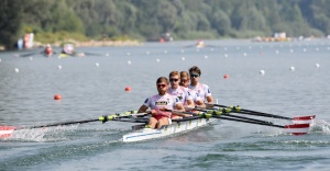 Heim-WM: LG-Doppelvierer zieht ins A-Finale ein
