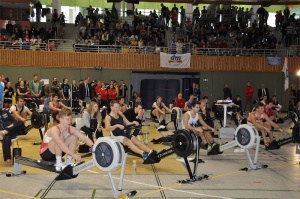 ÖRV-Topathleten am Ergometer auf Medaillenjagd