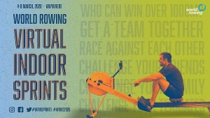 Do it from … anywhere. 2020 World Rowing Virtual Indoor Sprints