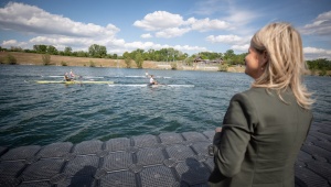Trainingsbesuch von Verteidigungsministerin Tanner