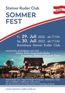 Sommerfest & Sternfahrt Steiner Ruder Club