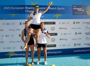 Coastal-EM: Drei Medaillen im Beach Sprint
