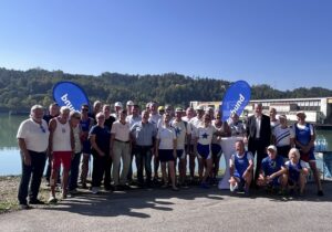 Boot-Umsetzanlage beim VERBUND-Kraftwerk Aschach fertig